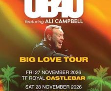 UB40 Ft Ali Campbell Concert Dublin/ reduced price of 5 tickets seated together