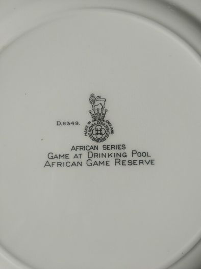 Royal Doulton African Series plate