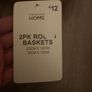 Pack of 2 seagrass baskets Image 4