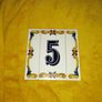 Decorative house number tiles Image 3