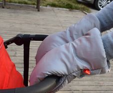 Winter pram hand muff baby carriage pushchair warm Fur Fleece hand cover buggy Clutch Cart Muff Glove stroller accessories