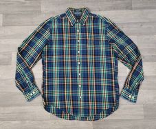 Gant Button Down Check Shirt Mens Large