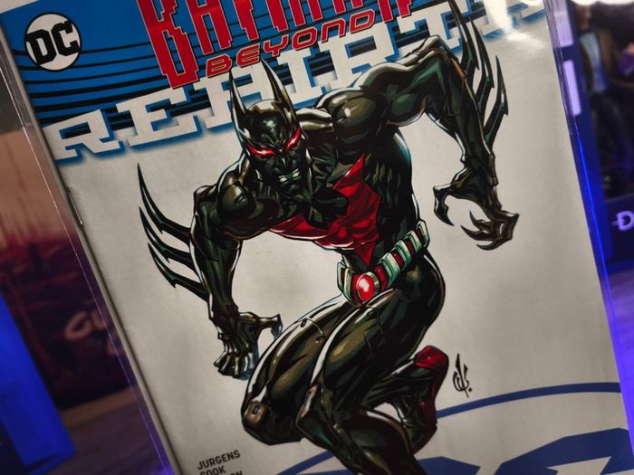Batman Beyond: Rebirth ! ONE-SHOT ! Carlos D'Anda Variant Cover ! First Appearance of Dana Tan and McG ! 2016 ! by DC Comics !