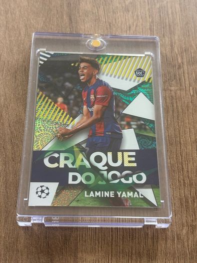 2023-24 Topps Carnaval UEFA Lamine Yamal RC Rookie Craque Do Jogo SSP