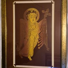 Celtic Art - Siobhan Doyle - Serigraph of St. Matthew