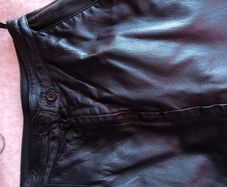 Vintage Reale Leather Skirt