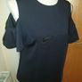 Ted Baker navy cold shoulder top size 2 uk10 Image 3