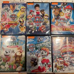 Paw Patrol DVDs - 6