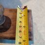 Antique wooden rocker ink blotter Desk top decor Original antique item. Image 4