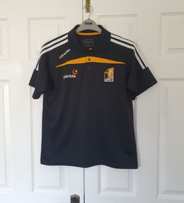 kilkenny gaa  polo shirt size small ptp 20" black in like new condition