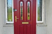 uPVC Front Door with sidelights