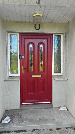 uPVC Front Door with sidelights