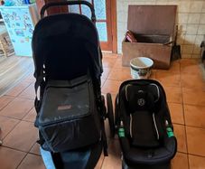 Ickle bubba Venus Prime Jogger I-size travel system and ISOFIX base