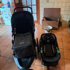 Ickle bubba Venus Prime Jogger I-size travel system and ISOFIX base