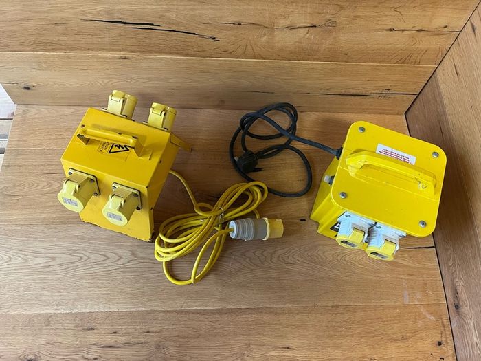 110v transformer and splitter box