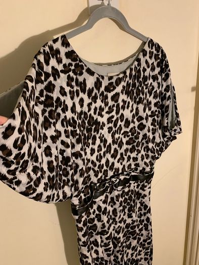 LK Bennett Dress size UK 10 leopard type print
