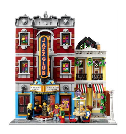 Lego Modular 10312 Jazz Club + Free Set of Wallpaper