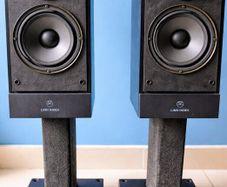 Linn Index speakers on original Stands