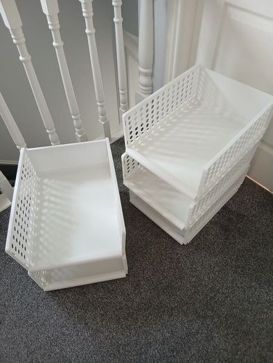Stacking baskets