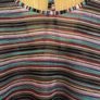 RI Metallic Threads Striped Cold Shoulder Top New       Missoni-like Image 6