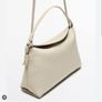 Massimo Dutti Leather Crossbody Bag - Grey - BNWT RRP 79.95 Image 2