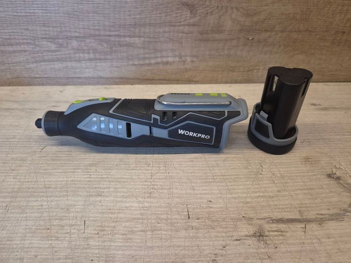 WORKPRO 12V Cordless Rotary Tool Kit 5 Variable Speed