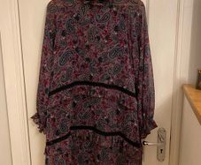 Next ladies paisley layered dress size 12