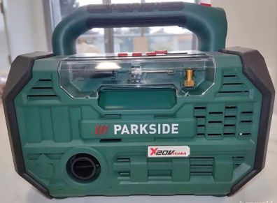 Parkside X20V Cordless Compressor Triple Source Inflator Air Pump. Spring Sale Now On. Gift Ideas Would make a great Xmas present. The Best A Professional Can Get. Performance Series X12V X20V X40V Cordless Tools Batteries Chargers