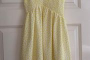 Zara Girls Yellow &amp; White Dress - see 4 pics