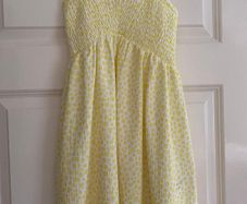 Zara Girls Yellow & White Dress - see 4 pics