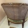 Antique Cane Back Tub Armchair / Occasional Chair Image 5