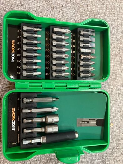 WorkZone Screwdriver Bit Set