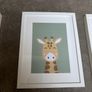 Framed animal prints for Nursery Image 3