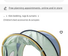 ikea bed tent