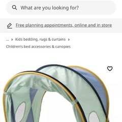 ikea bed tent