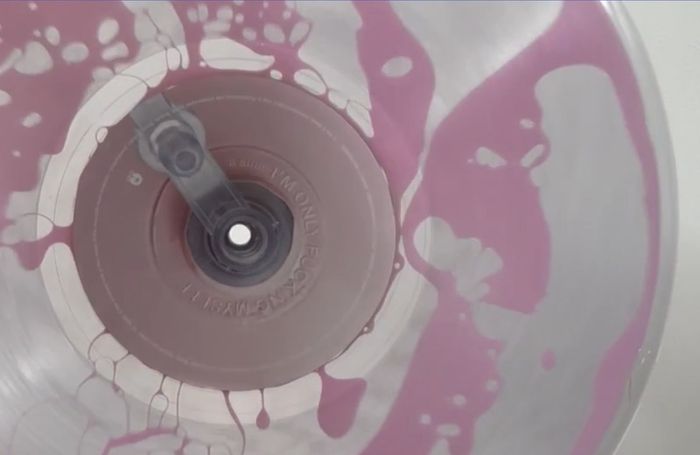 Im Only Fucking Myself Lola Young Strawberry Milkshake Liquid Filled Vinyl free viewing