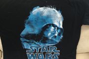 Rare Star Wars promo tshirt size large darth jedi force