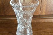 Cut Glass crystal 7 inch vase ( unidentified )