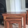 Mahogony Table Nest / TV Table Image 3