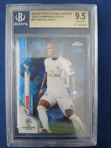 2019-20 Topps Chrome Sapphire Vinicius Junior