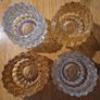 Decorative glass tealight holders X 4 Image 2