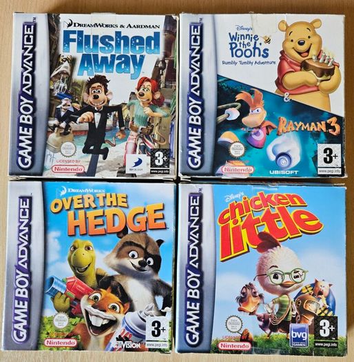 Nintendo Gameboy Advance Games