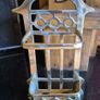 Vintage Solid Brass Fireplace Companion Set  5 Piece Image 2