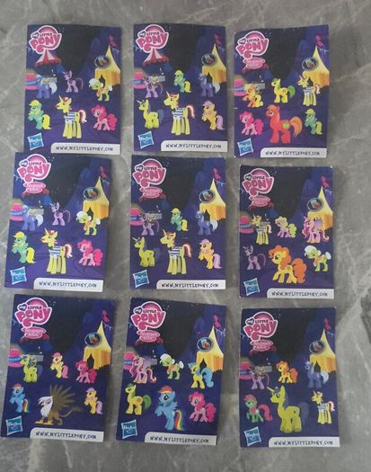 G4 Collector Cards off Mini Figures just 1 Euro Each - Selection 1 - MLP G4 My Little Pony