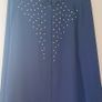Blue Stud Detail Chiffon Shirt Image 5