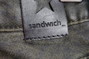 SANDWICH Khaki Slim Skinny  High Waist jeans Sz36 (Fit 8-10 UK) - Rrp 99 sterling