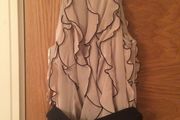 Coast Dress - Nude &amp; Black