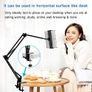 Tablet Stand Adjustable,Foldable Tablet Stand for Bed, Aluminum Universal Flexible Tablet Holder with 360 Degree Rotation for iPad/iPhoneX/iPad Pro/N-Switch,or Other 4.5 12.9 Inches Devices (Black) Image 8