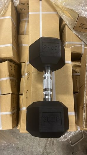 Brand New Hex Dumbbells