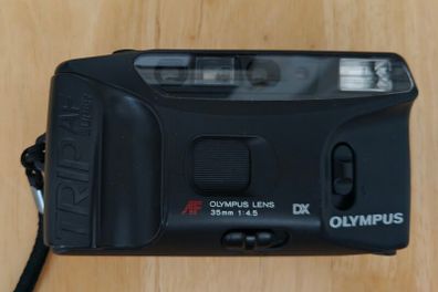 Olympus Trip AF Super Point and Shoot 35mm Film Camera For Parts Repair